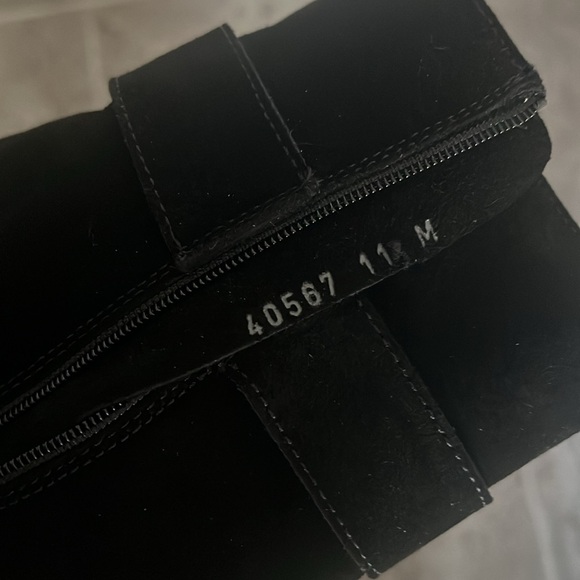 La Canadienne Buckle Accent Milo Block Heel Suede Boots, Size 11 New in Box $565 - Picture 11 of 14